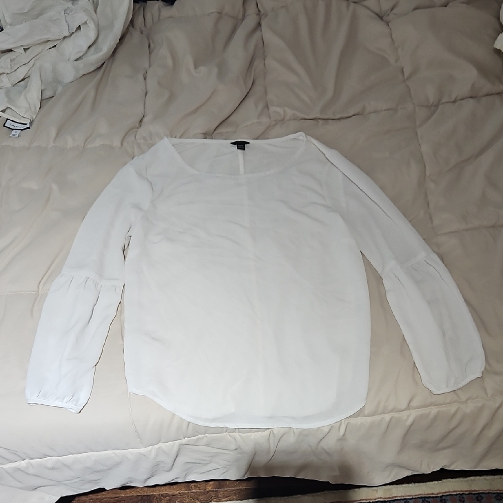 Ann Taylor XSP White Women's Top